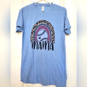 Baseball T-shirt Mama